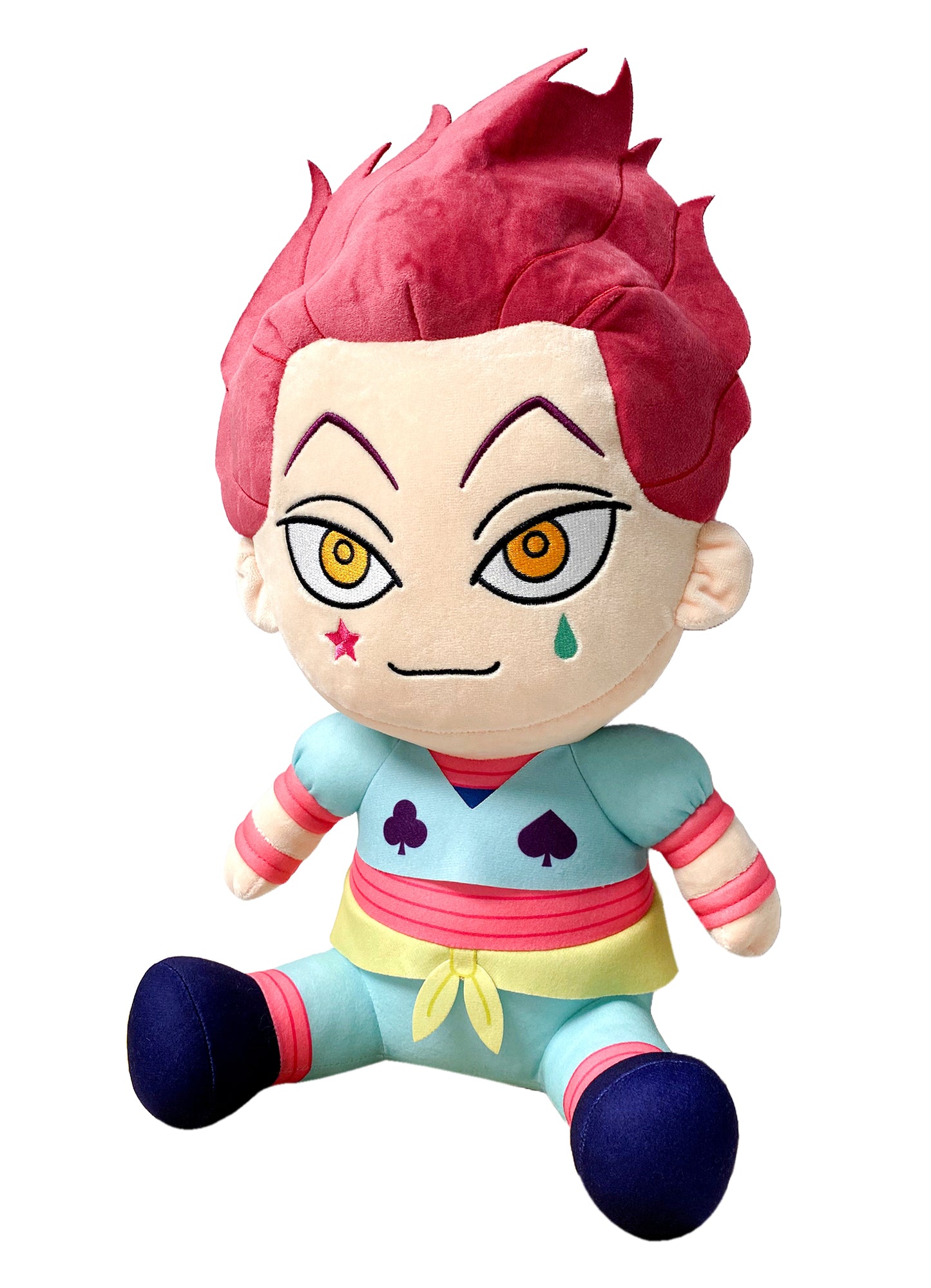 Hunter X Hunter - Hisoka Morrow #01 Sitting Pose Plush 12"H