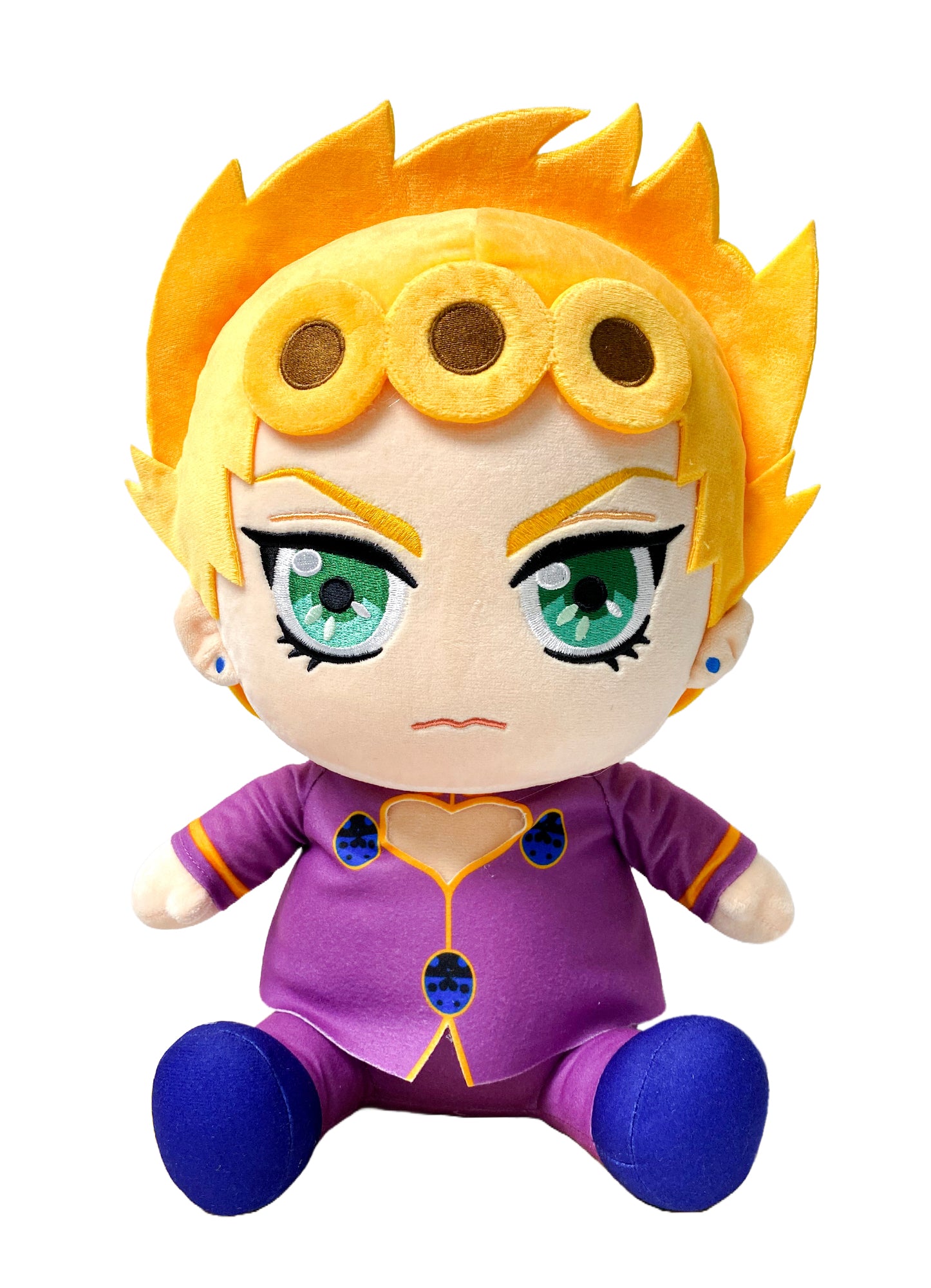 Jojo S4 - Giorno Sitting Plush 12"H