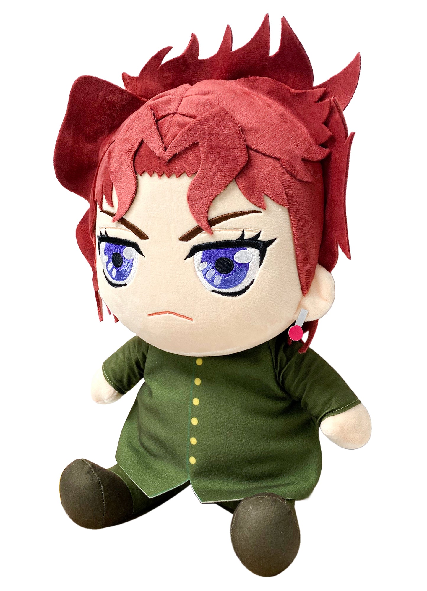 Jojo S2 - Noriaki Kakyoin Sitting Plush 12"H