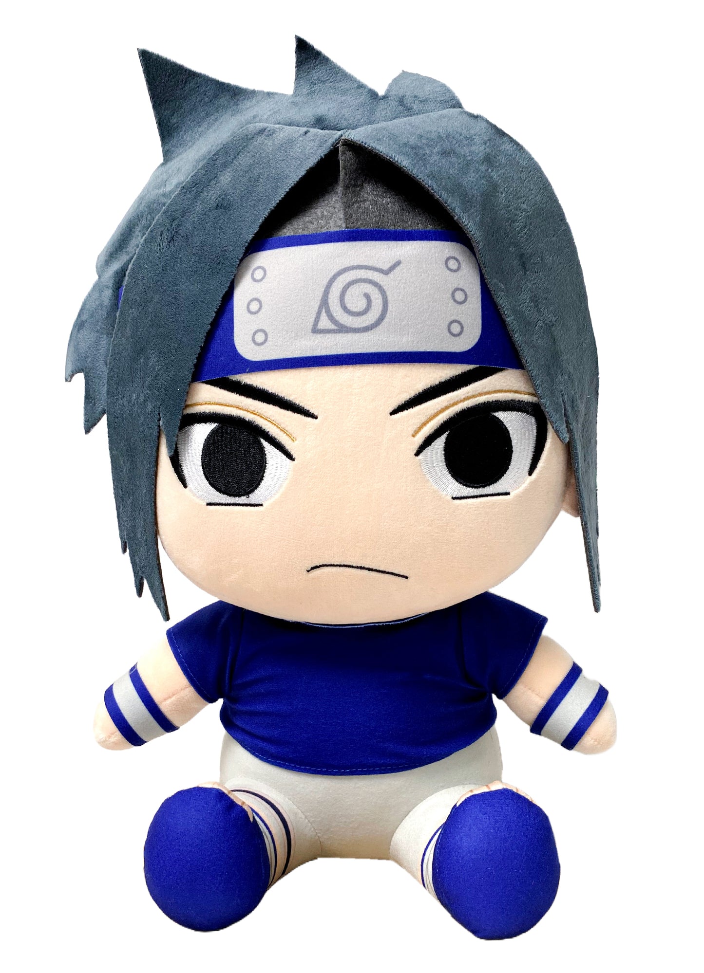 Naruto - Sasuke Uchiha Sitting Plush 12"H