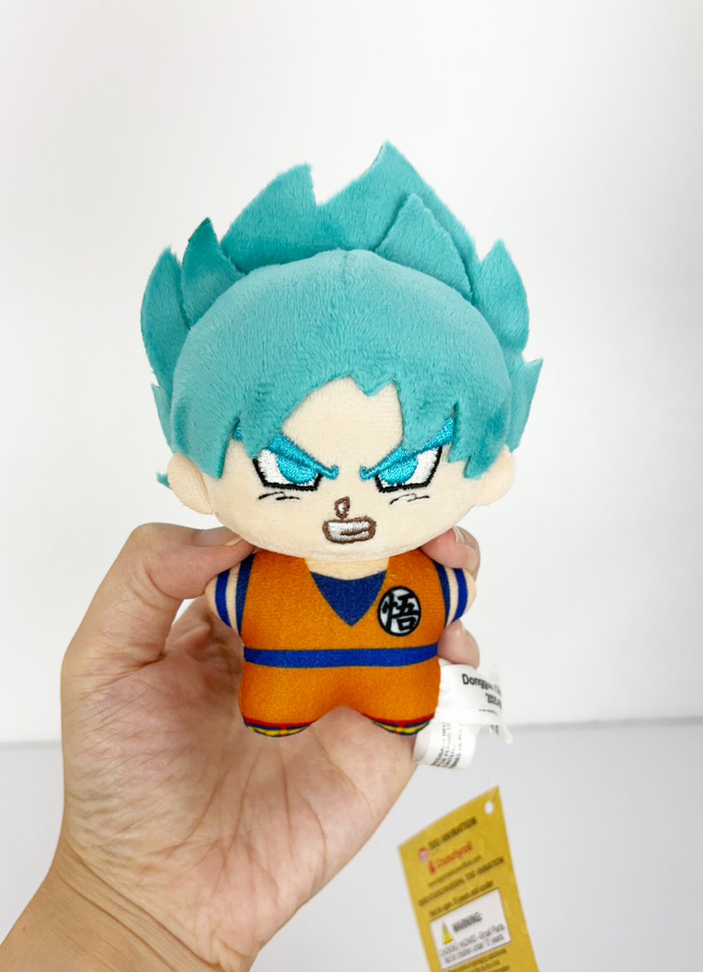 Dragon Ball Super - Son Goku SSGSS Version Starfish Plush 4"H