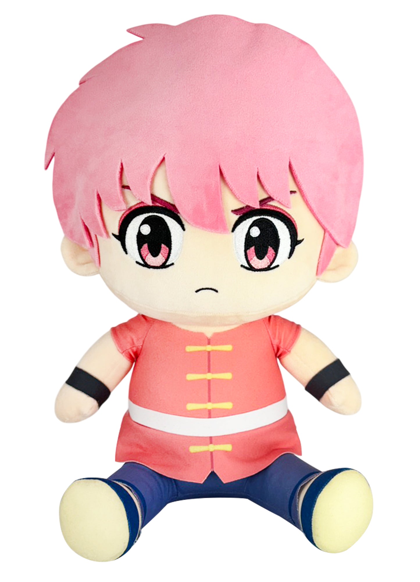 Ranma 1/2 - Ranma Girl Sitting Pose Plush 12"H