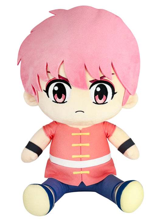 Ranma 1/2 - Ranma Girl Sitting Pose Plush 12"H