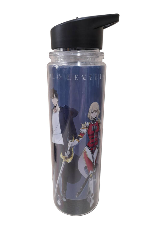 Solo Leveling - Sung Jinwoo Cha Hae-In Double Wall Water Bottle