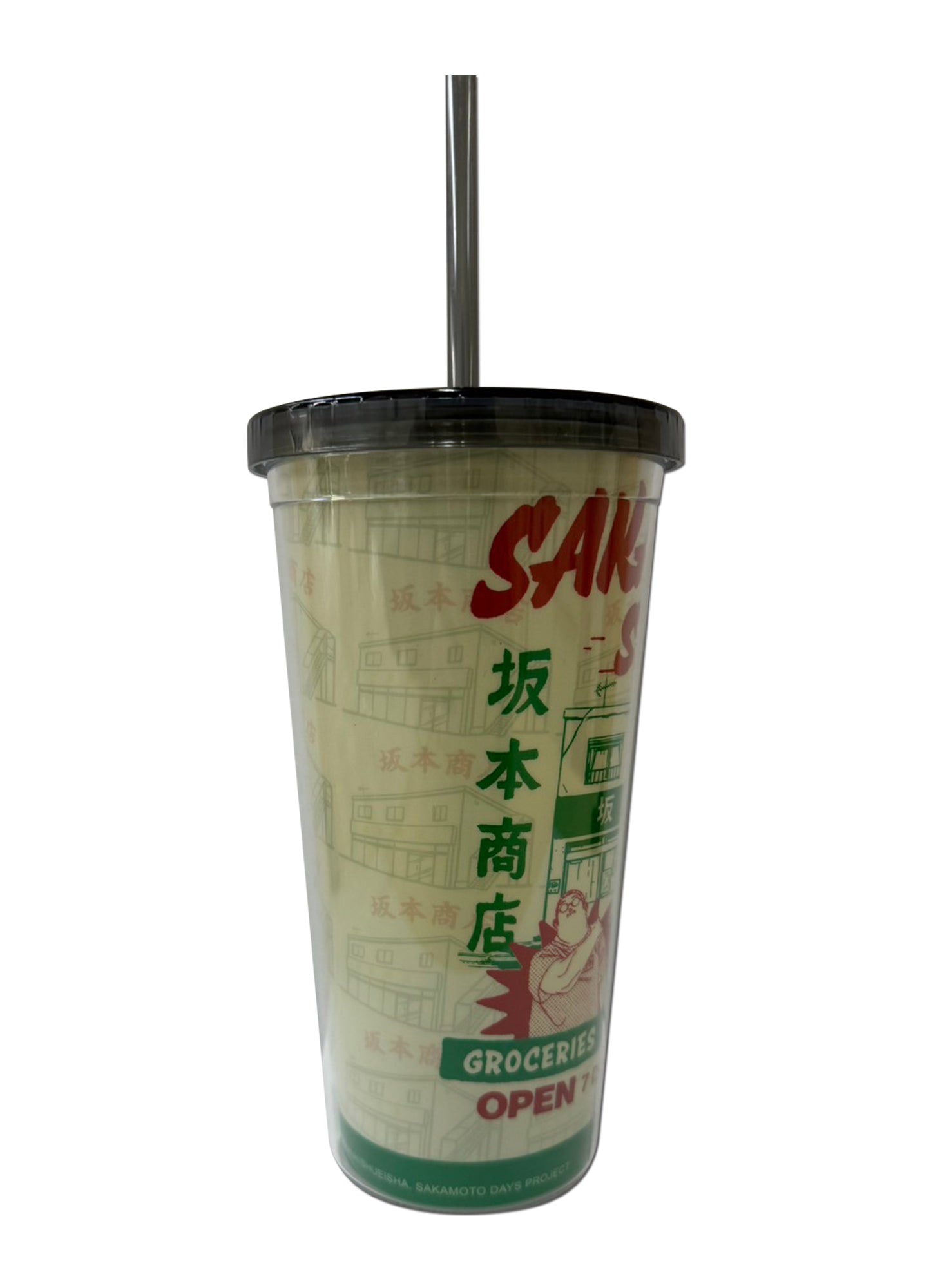Sakamoto Days - Sakamoto's Store Tumbler With Straw