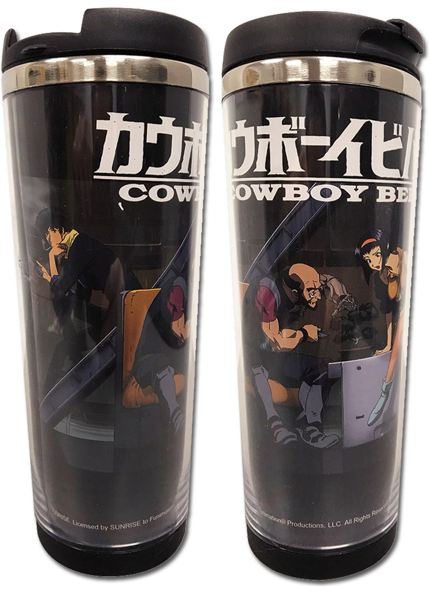 Cowboy Bebop - Spike Spiegel And Crew 12 oz Tumbler