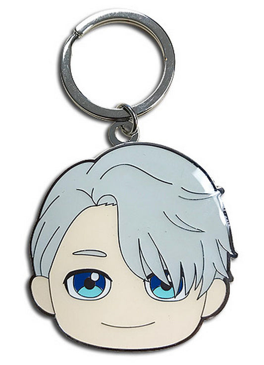 Yuri! On Ice - SD Victor Nikiforov Metal Keychain
