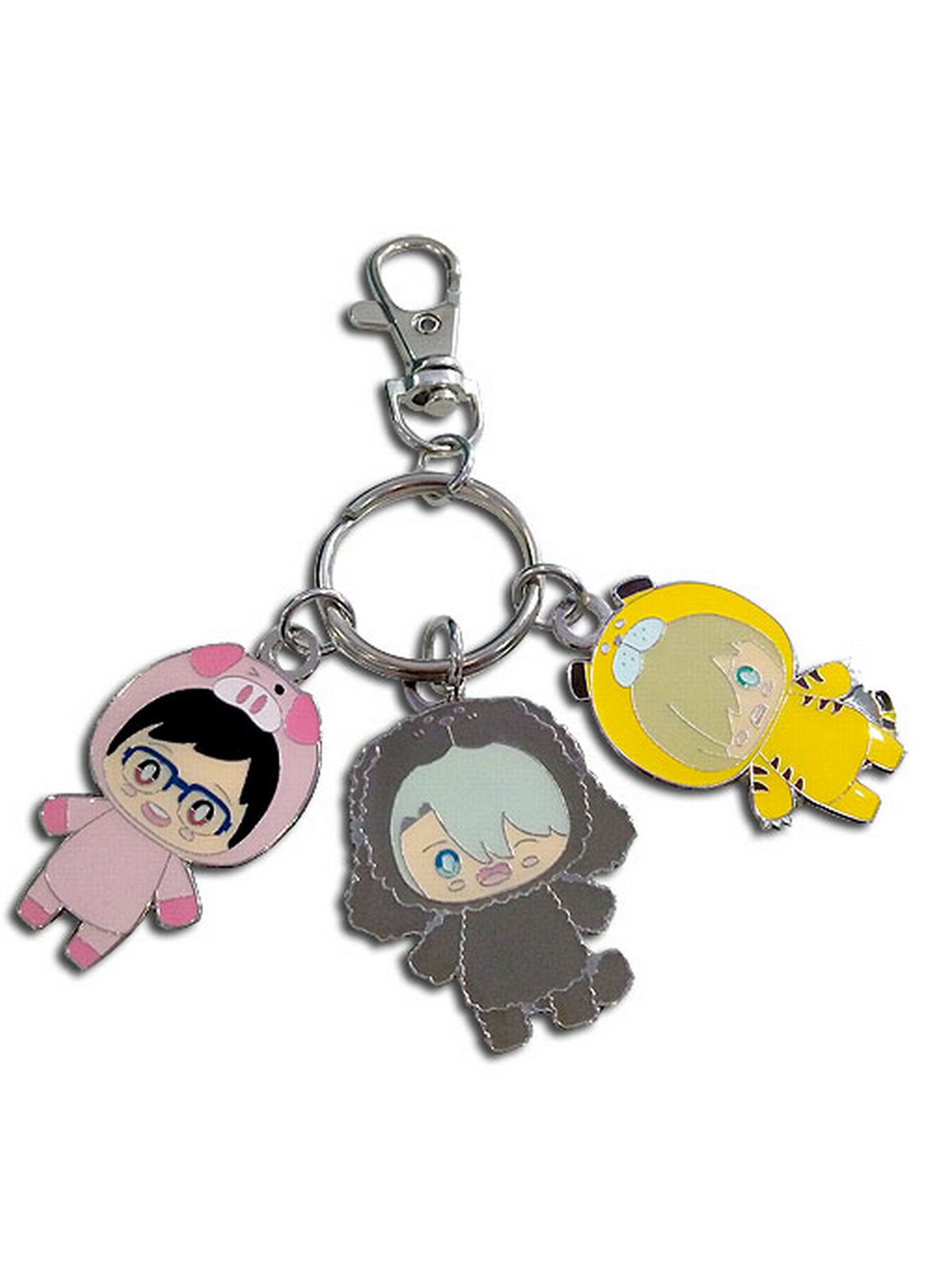 Yuri! On Ice - SD Costume Pajamas Metal Keychain