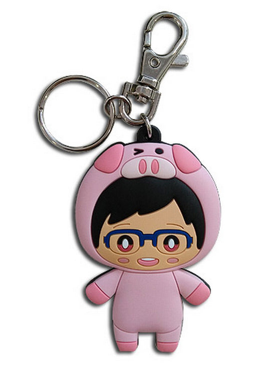 Yuri! On Ice - SD Yuri Katsuki Pig Pajama PVC Keychain