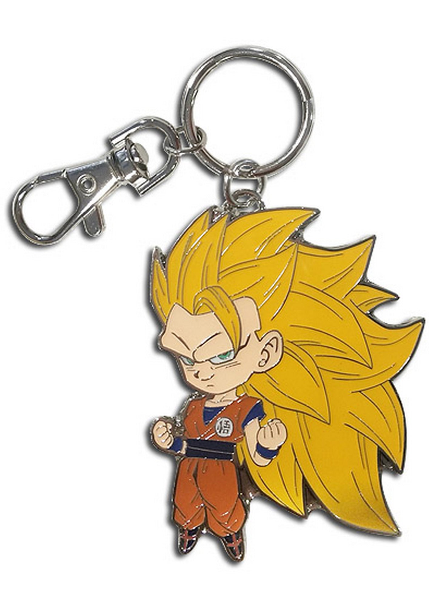 Dragon Ball Super - SD Super Saiyan 3 Son Goku Metal Keychain