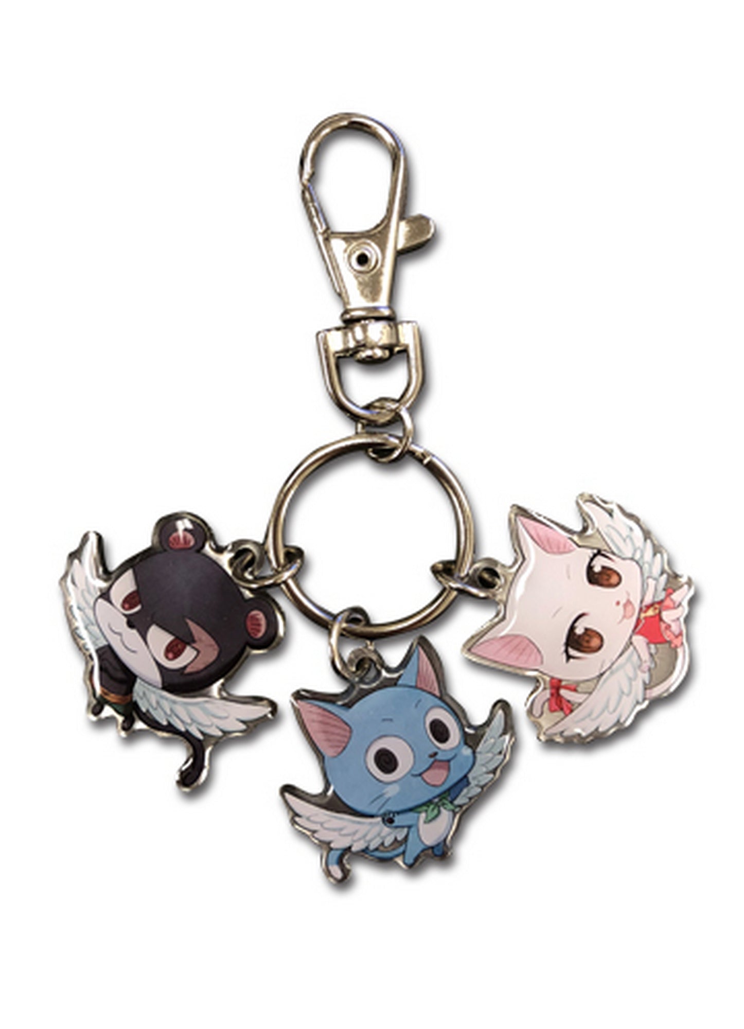 Fairy Tail S7 - SD Group 3 Metal Keychain