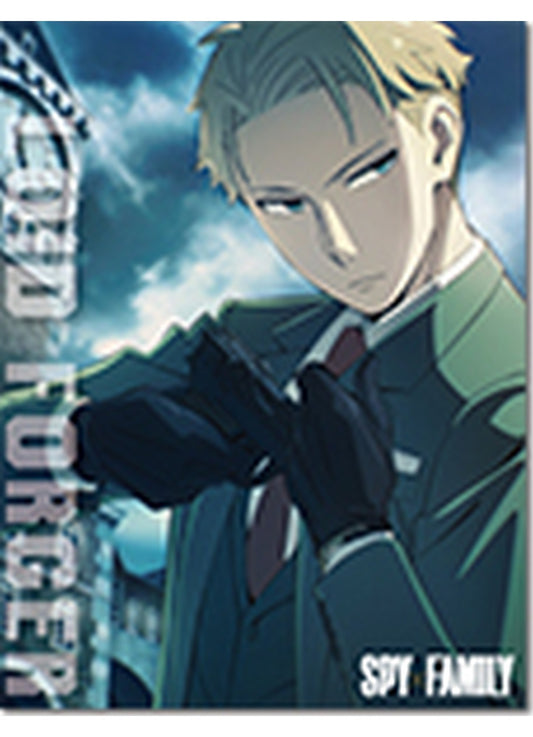 Spy X Family - Loid Forger Character Visual Throw Blanket 46"W x 60"H
