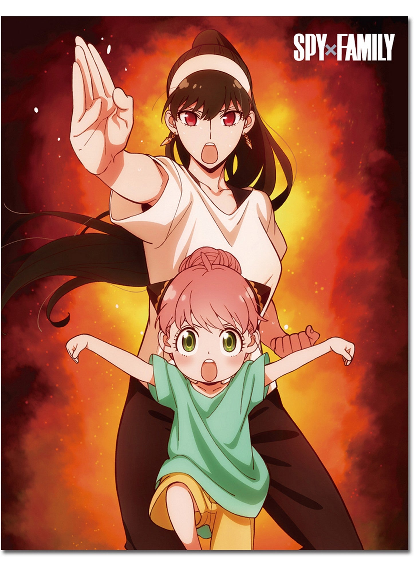 Spy X Family - Anya Forger & Yor Forger Throw Blanket 46"W x 60"H