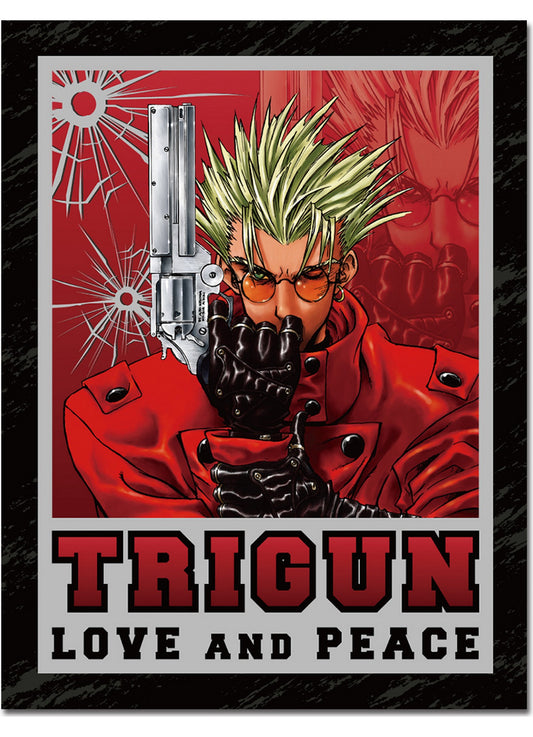 Trigun - Vash the Stampede Sublimation Throw Blanket 46"W x 60"H