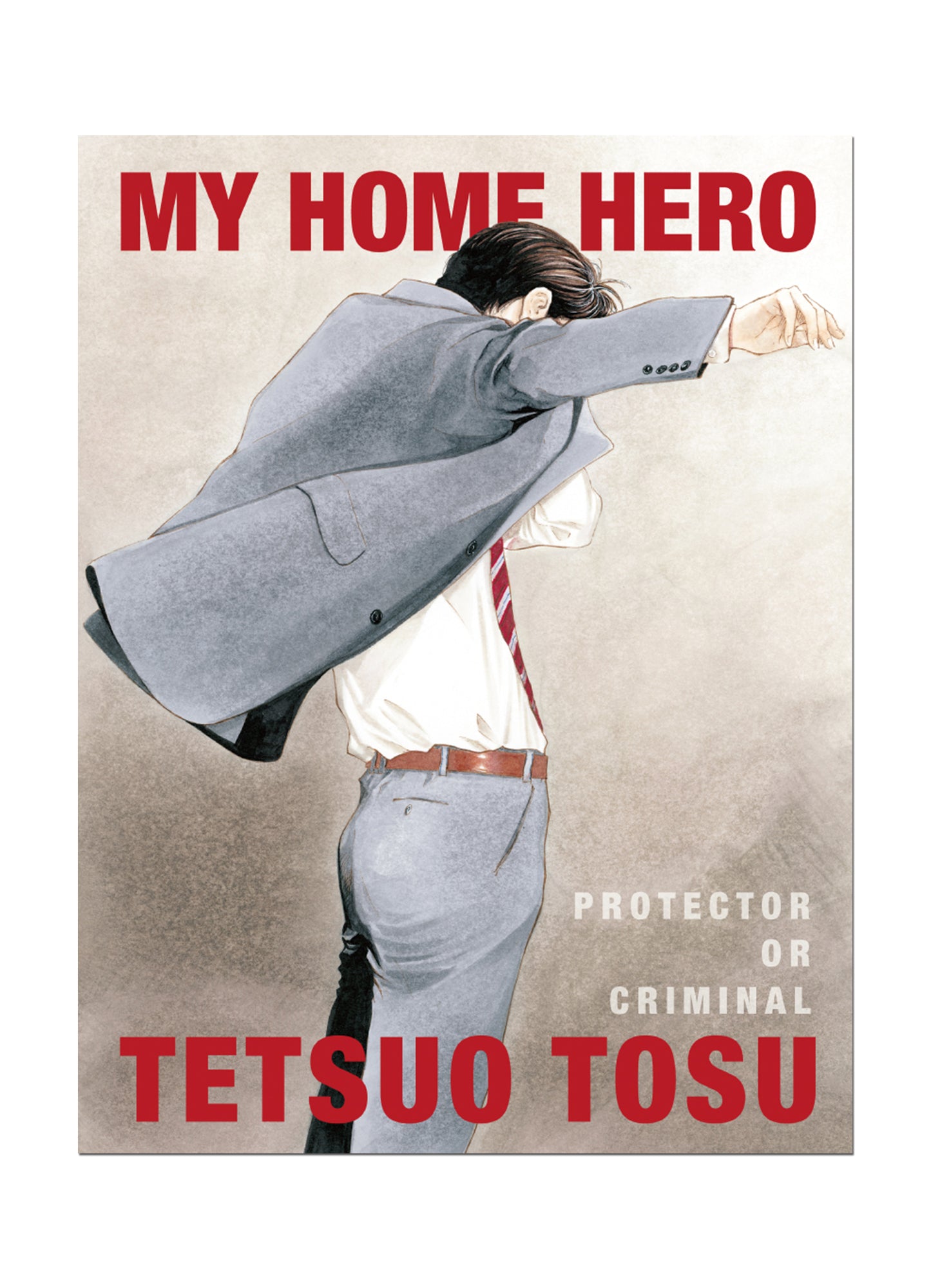My Home Hero Manga - Tetsuo Tosu Vol 12 Cover Art Sublimation Throw Blanket 46"W x 60"H