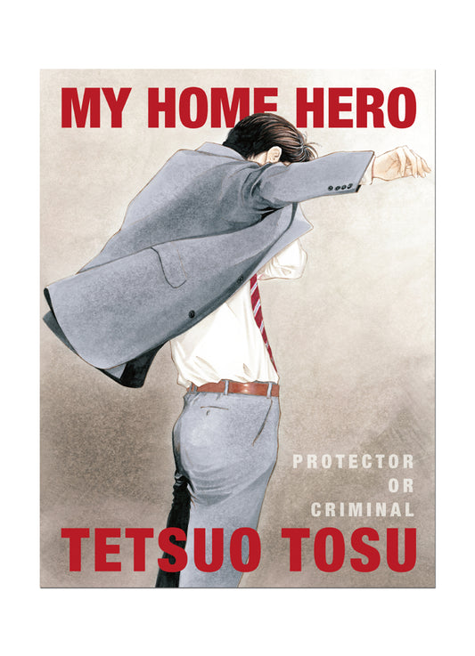 My Home Hero Manga - Tetsuo Tosu Vol 12 Cover Art Sublimation Throw Blanket 46"W x 60"H