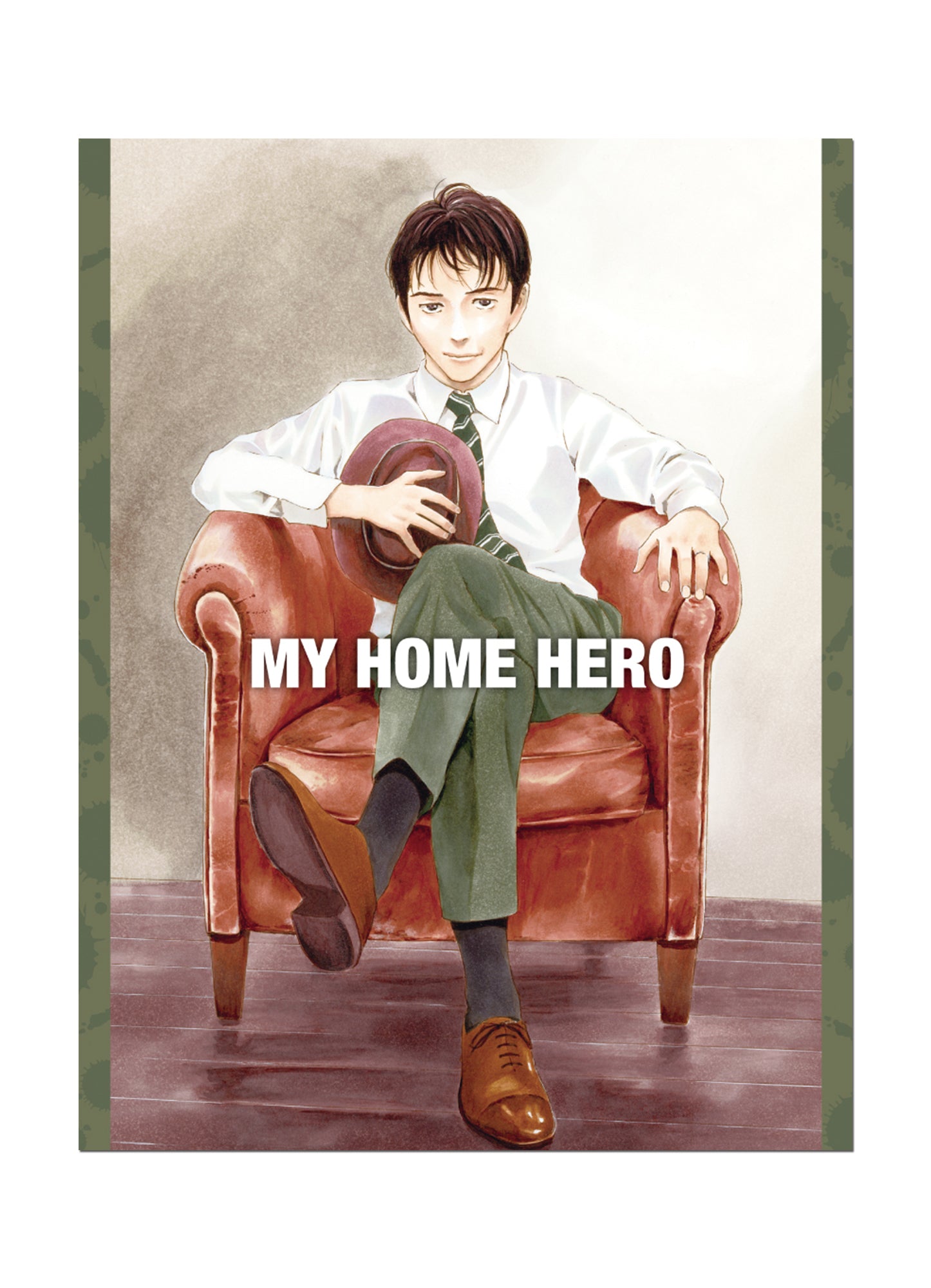 My Home Hero Manga - Tetsuo Tosu Vol 17 Cover Art Sublimation Throw Blanket 46"W x 60"H