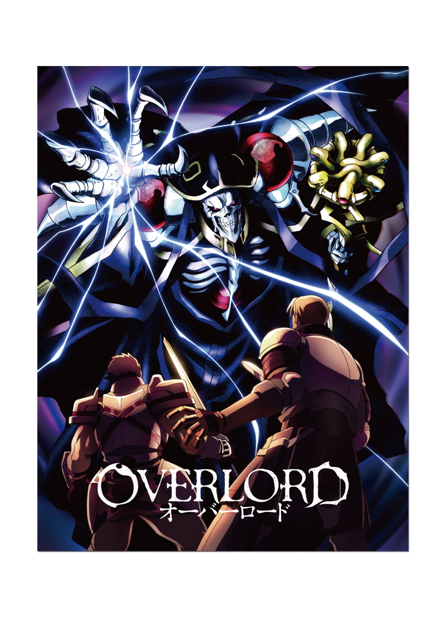 Overlord Season 1 - Ainz Ooal Gown Key Art Throw Blanket