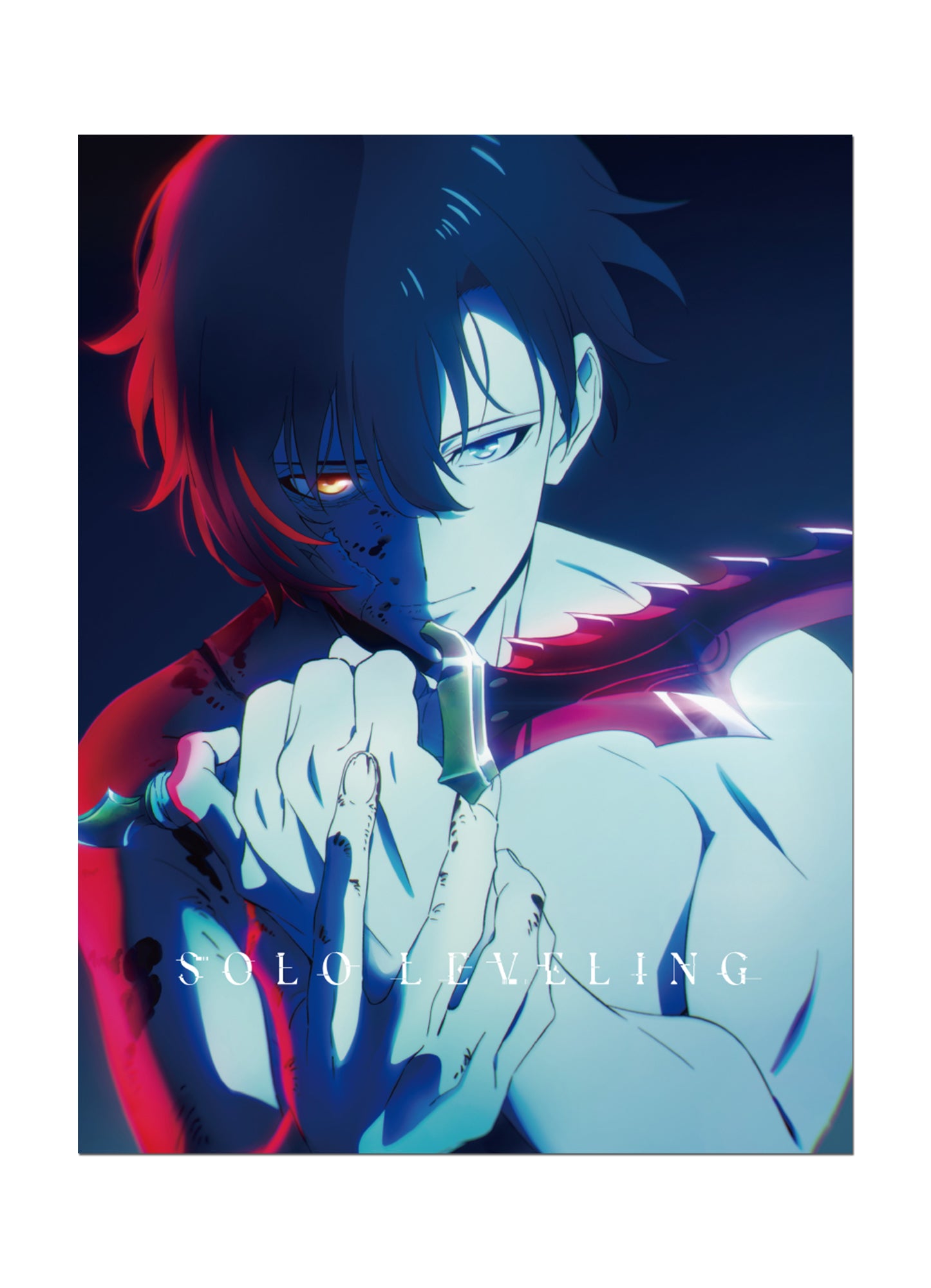 Solo Leveling - Sung Jinwoo Teaser Art Throw Blanket