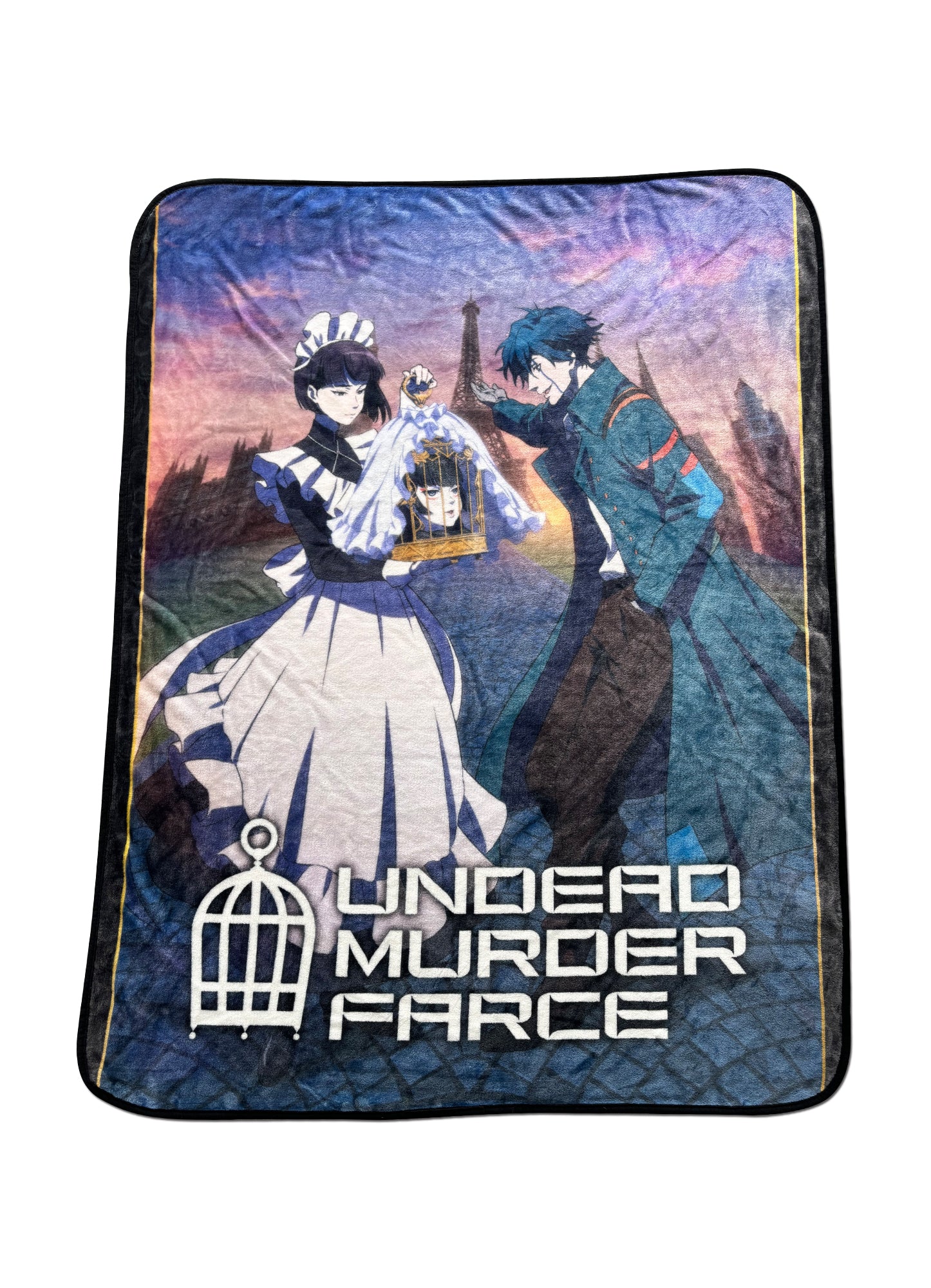Undead Murder Farce - Teaser Art Throw Blanket