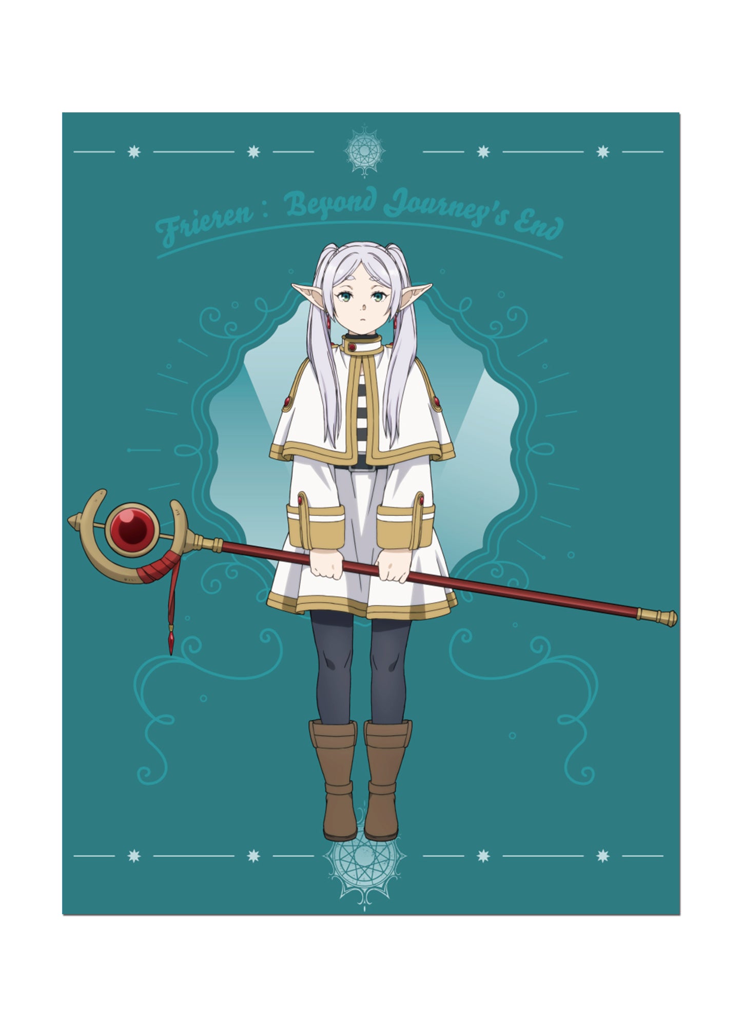 Frieren Beyond Journey's End - Frieren Color Throw Blanket