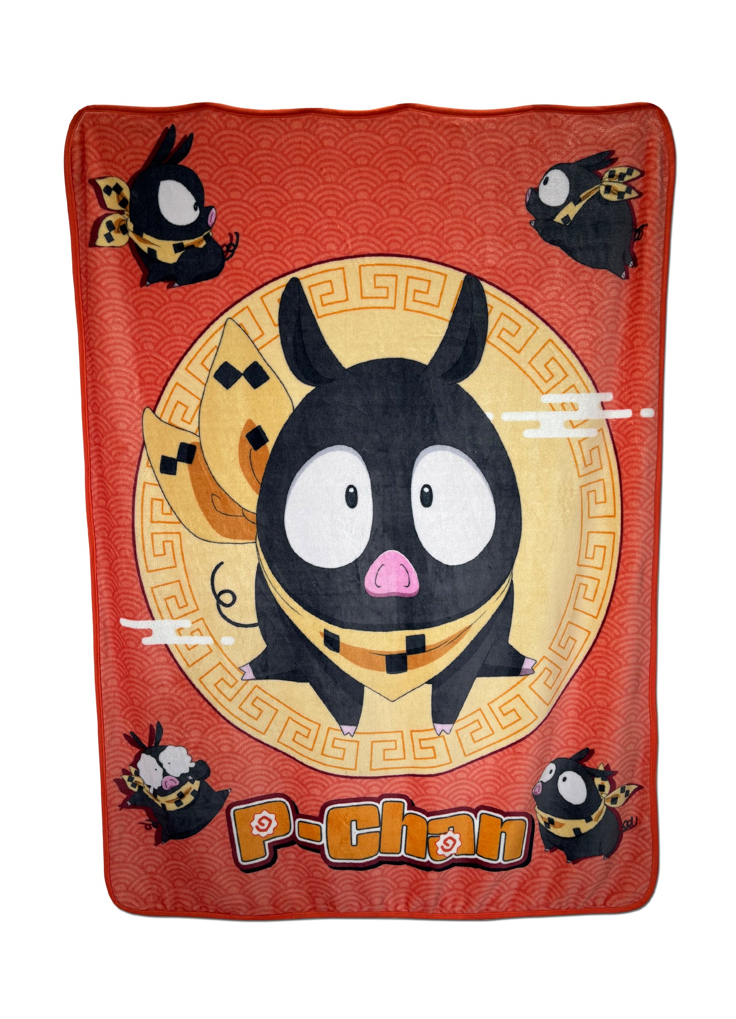 Ranma 1/2 - P Chan Throw Blanket 46"W x 60"H