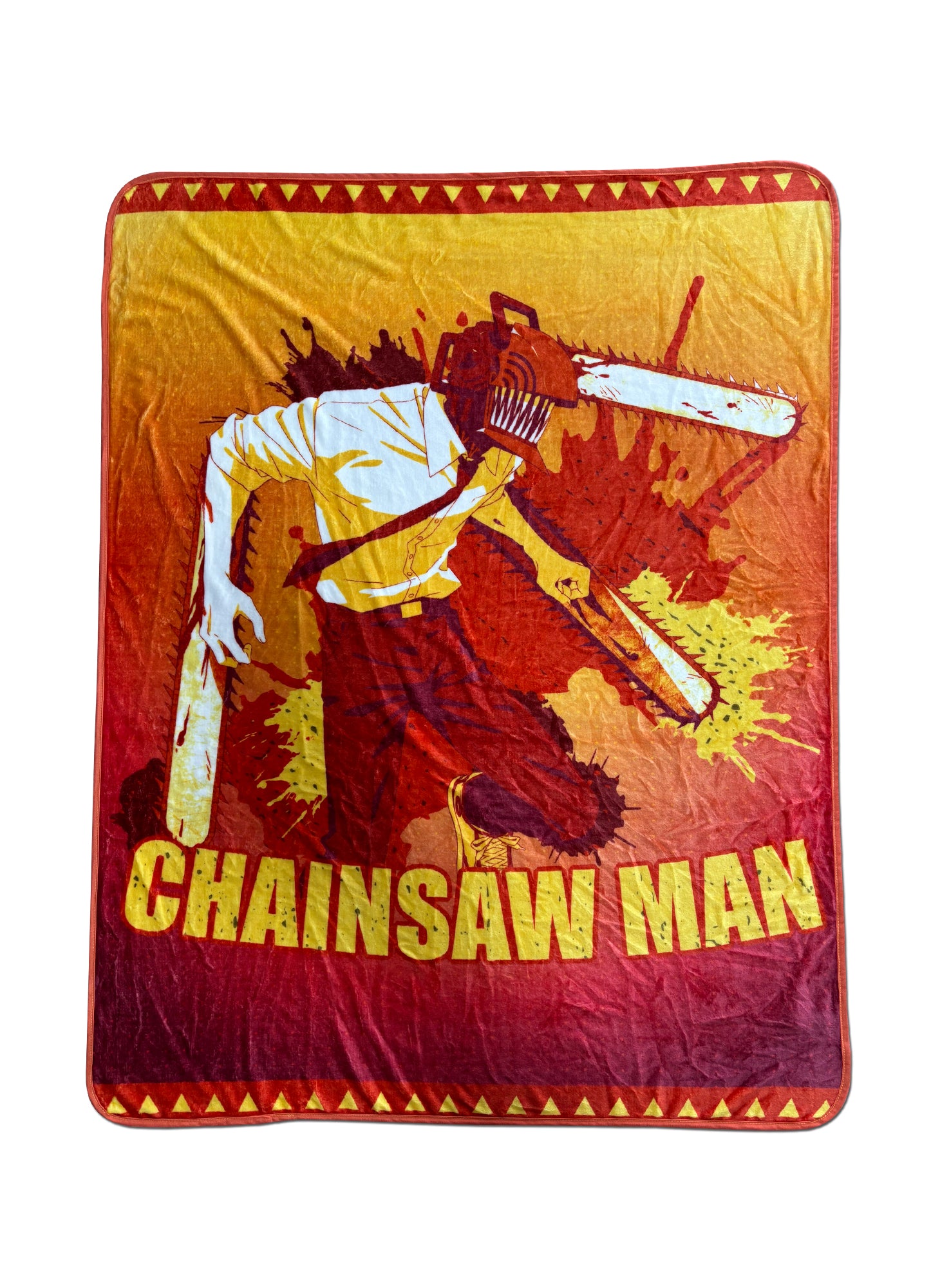 Chainsaw Man - Chainsaw Devil Style Blanket 46"W x 60"H