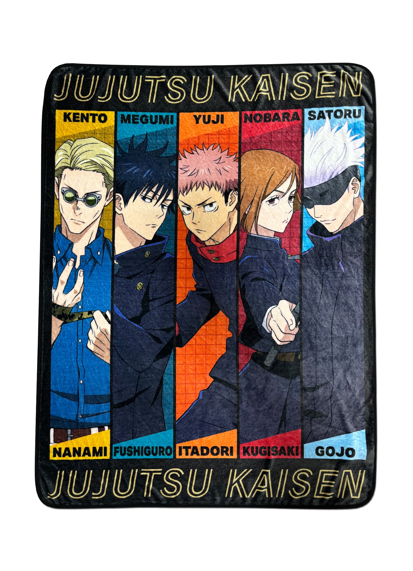 Jujutsu Kaisen S2 - Group Panel Blanket 46"W x 60"H