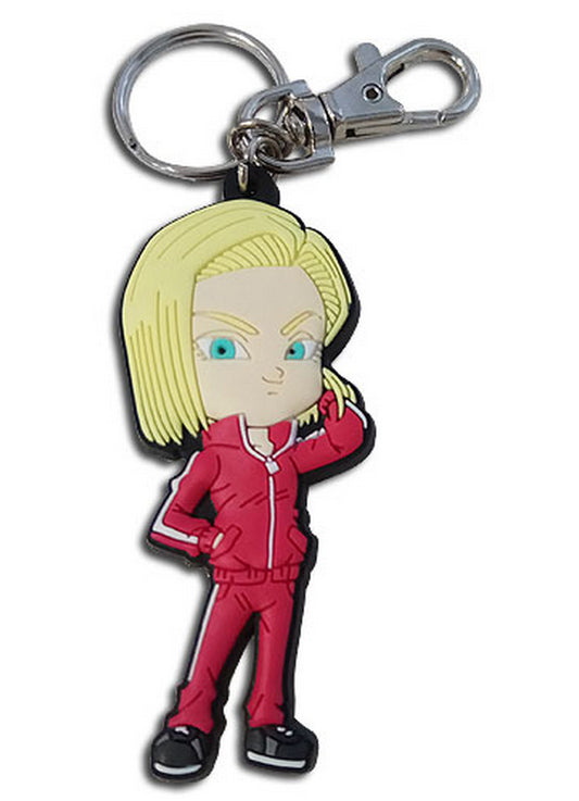 Dragon Ball Super - SD Android 18 PVC Keychain