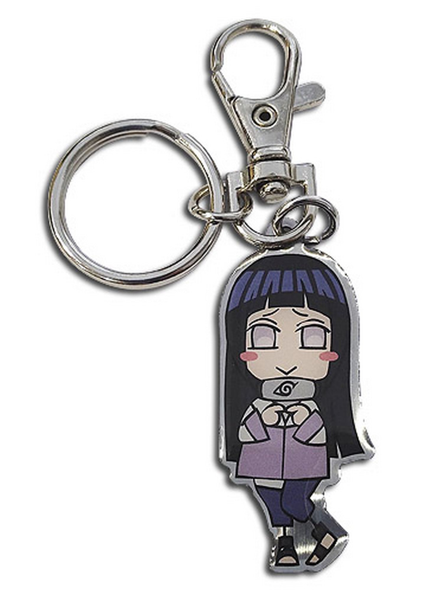 Naruto Shippuden - Hinata Hyuga Metal Keychain