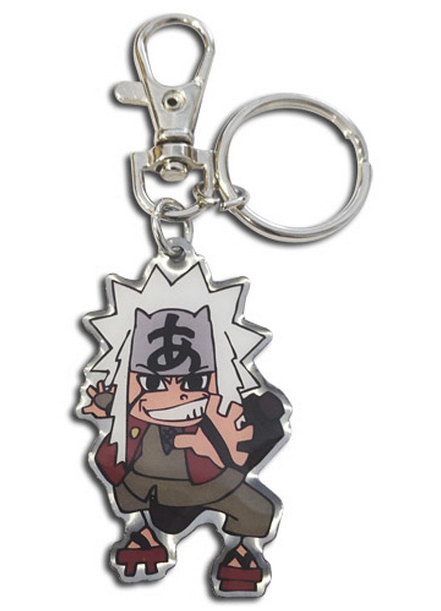 Naruto Shippuden - Jiraiya Metal Keychain
