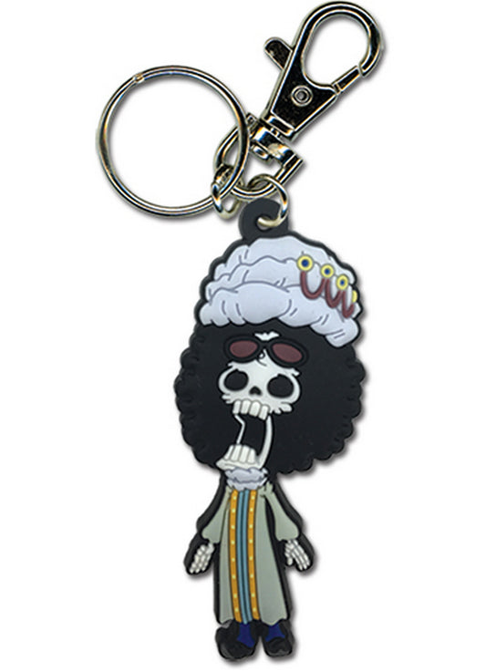 One Piece - Brook PVC Keychain 2.5"