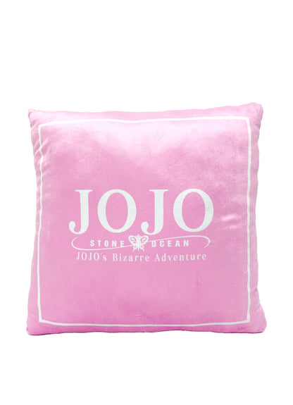 Jojos S5 - Stone Ocean & Kishibe Rohan - Ermes Costello Smack Icon Pillow