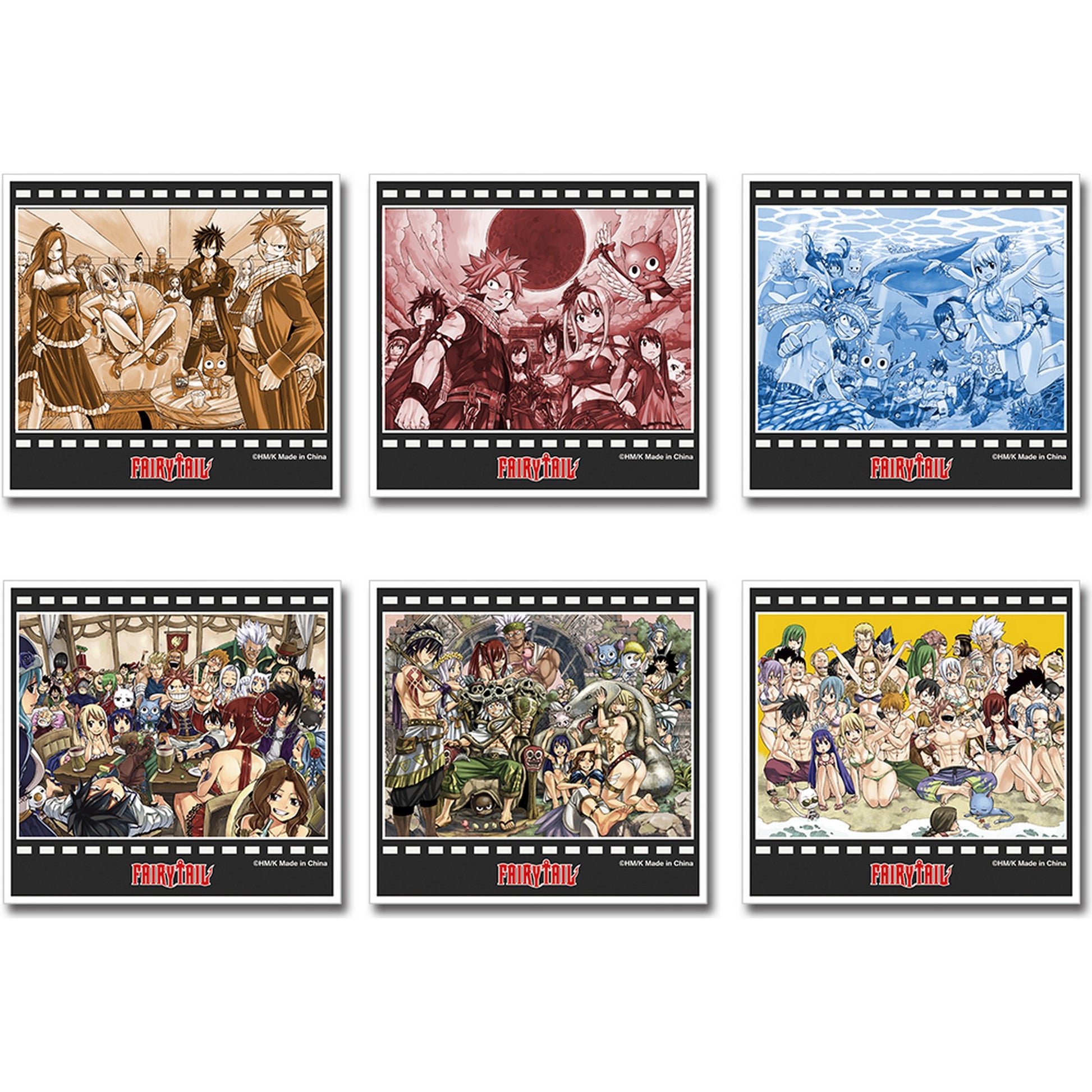 Fairy Tail (Comic) - Fairy Tail Group Die-Cut Sticker