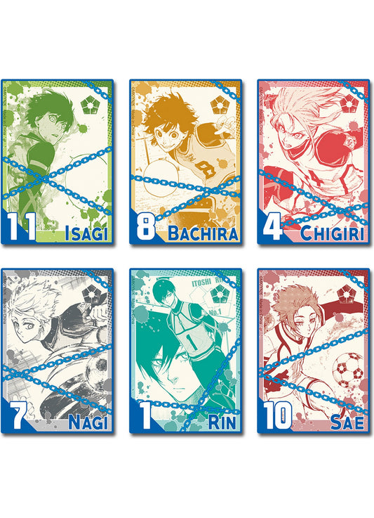 Blue Lock (Comic) - Group Comic Art Die-Cut Sticker Set