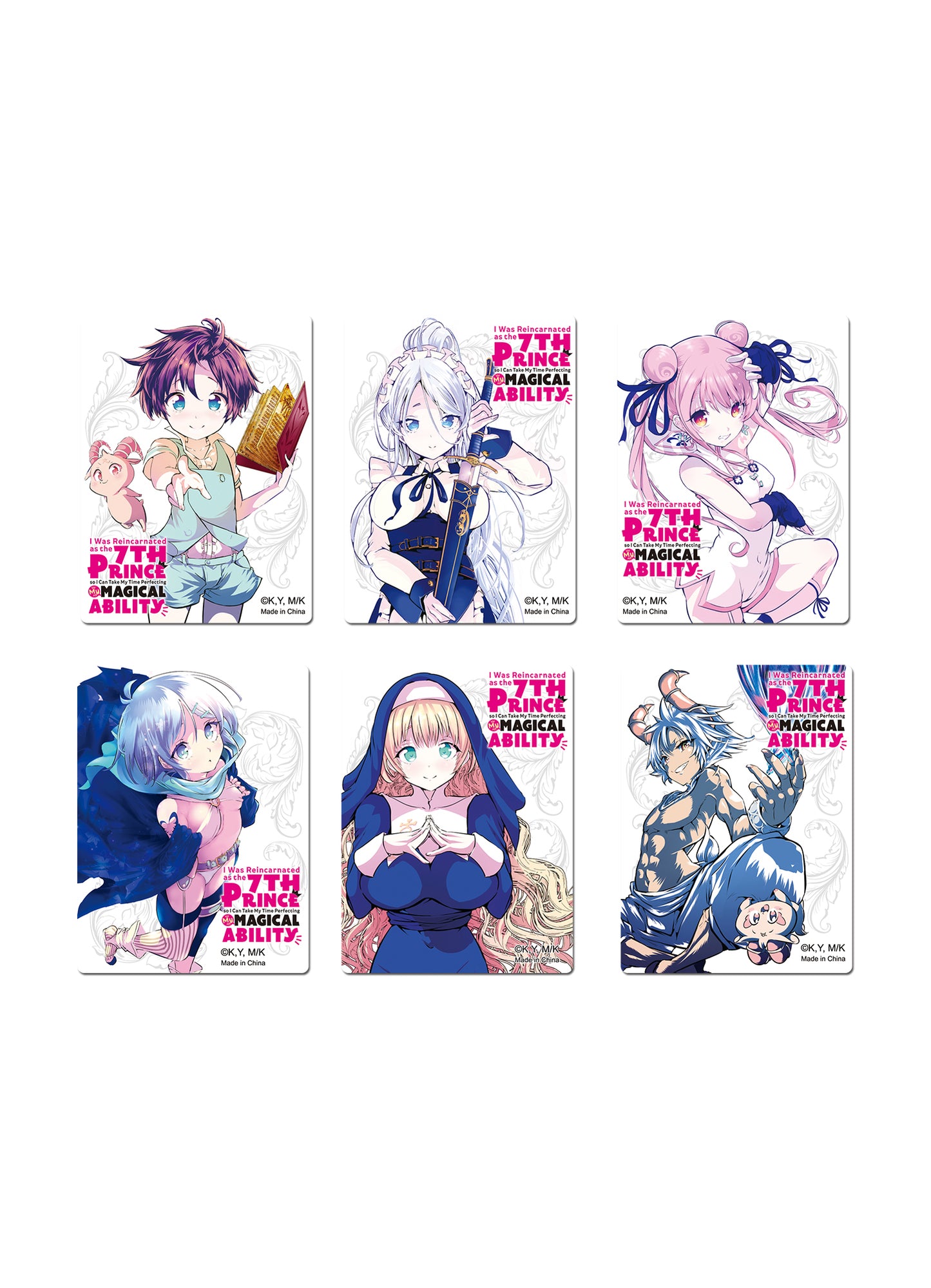 The Seventh Prince Manga - Art Cover Die-Cut Sticker