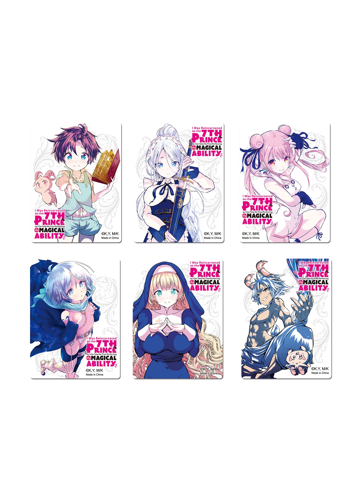 The Seventh Prince Manga - Art Cover Die-Cut Sticker