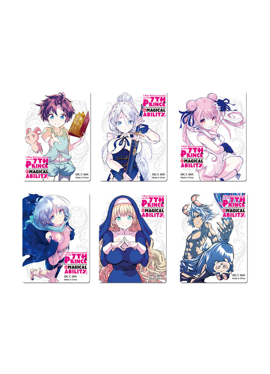 The Seventh Prince Manga - Art Cover Die-Cut Sticker