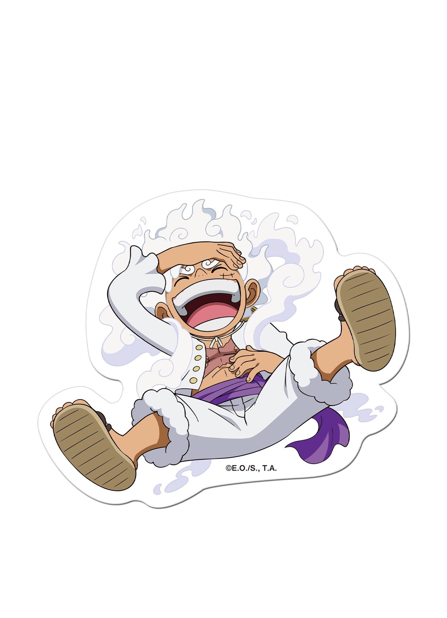 One Piece - Gear 5 Monkey D. Luffy SD 3 Car Sticker