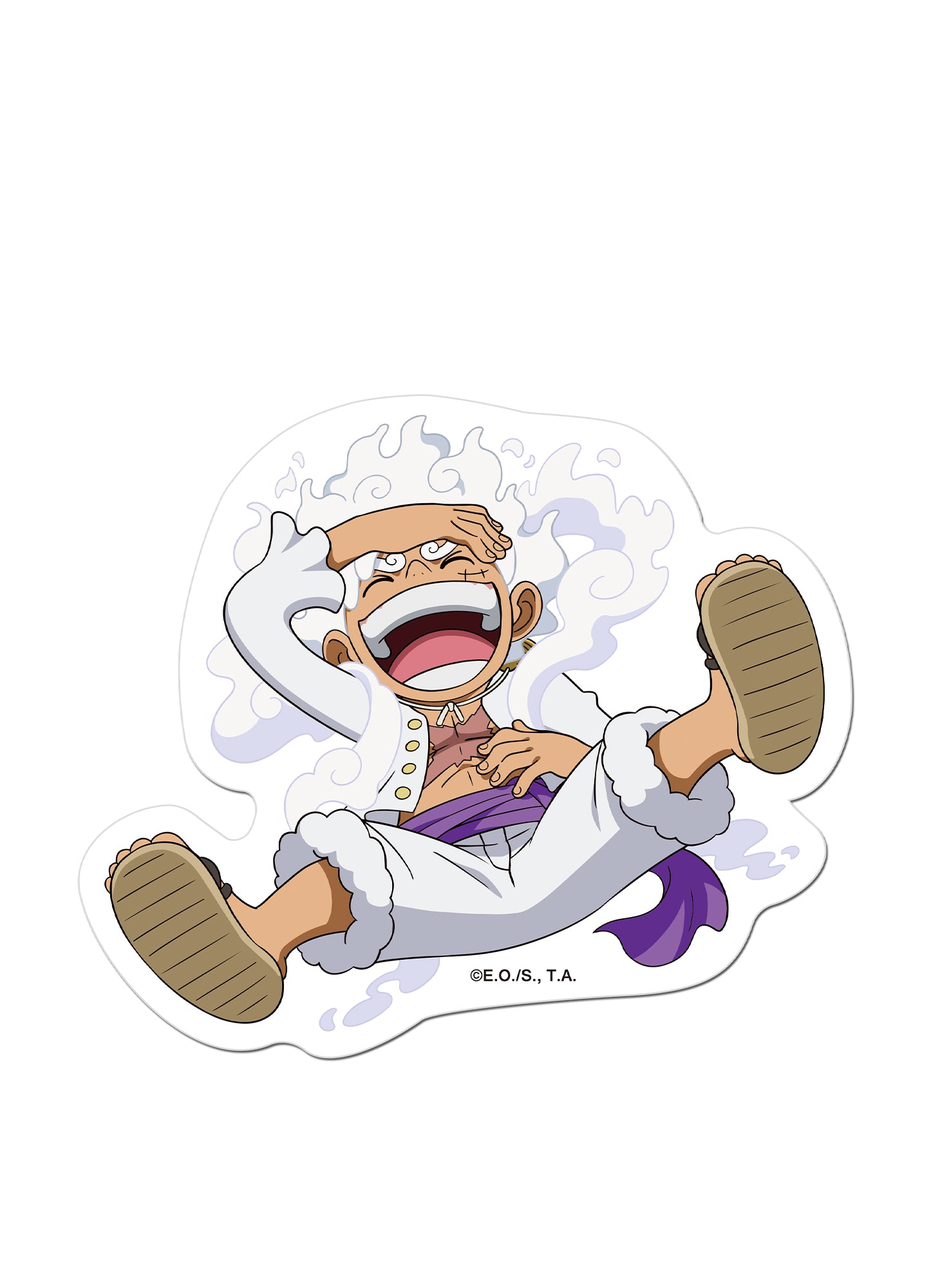 One Piece - Gear 5 Monkey D. Luffy SD 3 Car Sticker