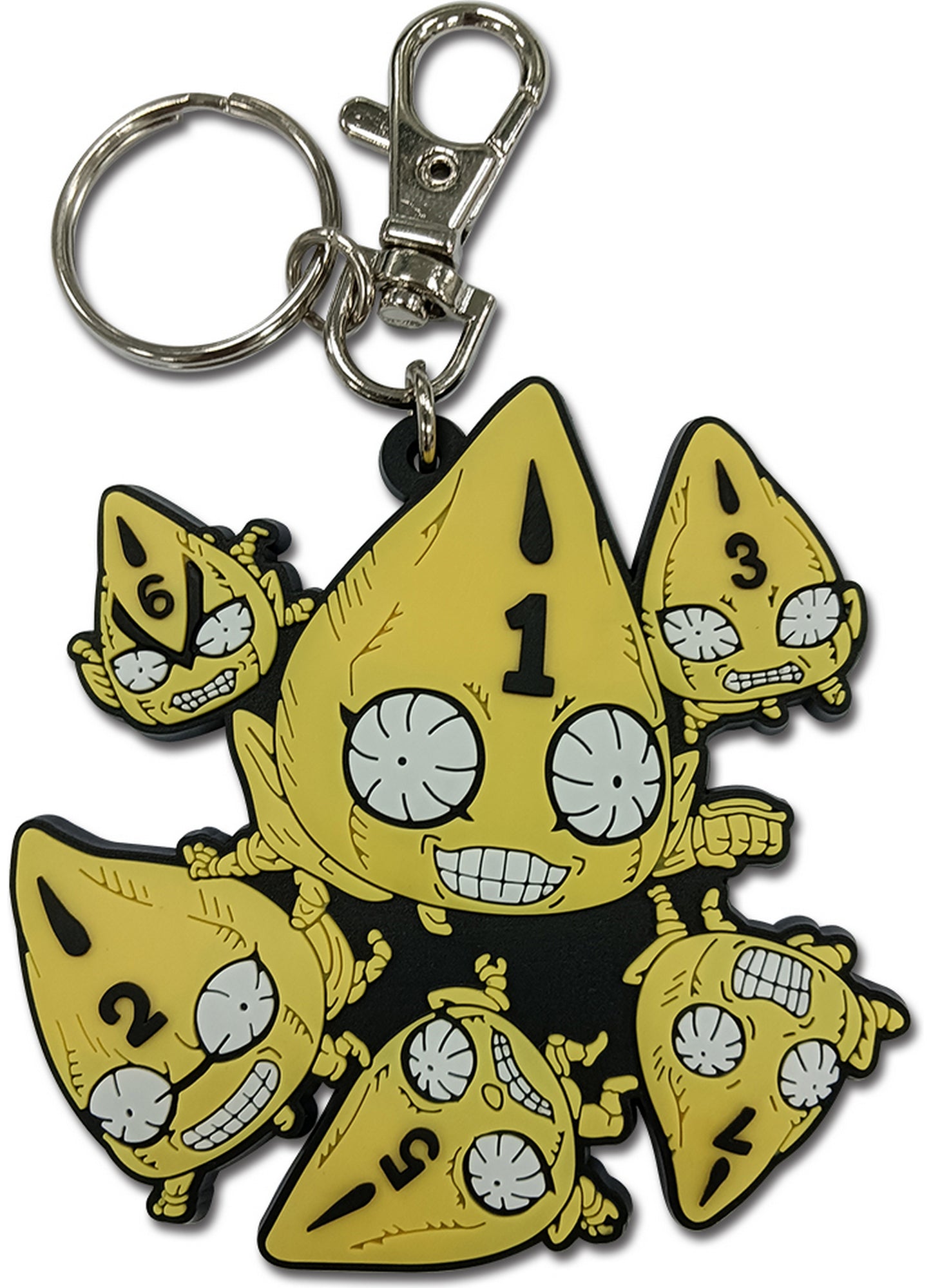 Jojos Bizarre Adventure S4 - SD Six Bullets PVC Keychain