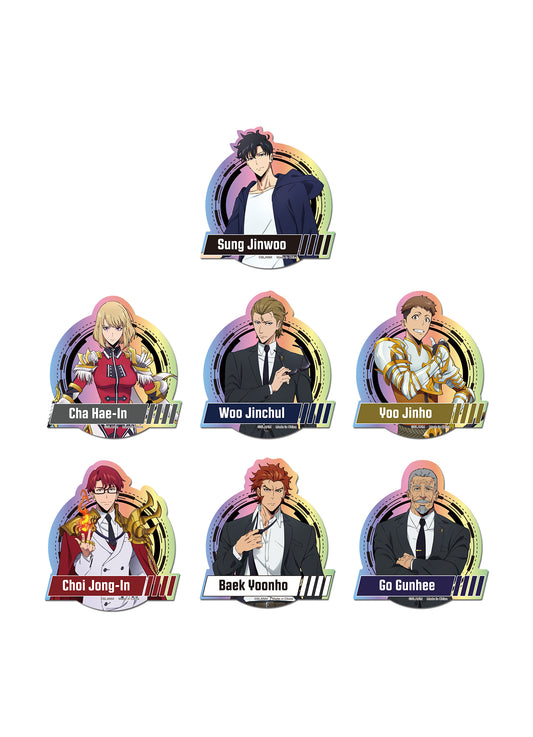 Solo Leveling - Character Group Holographic Sticker