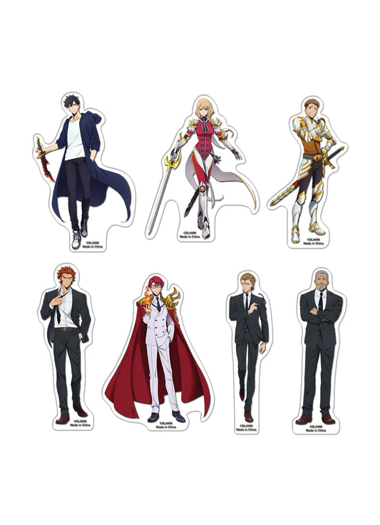 Solo Leveling - Character Art Transparent Die-Cut Sticker Set