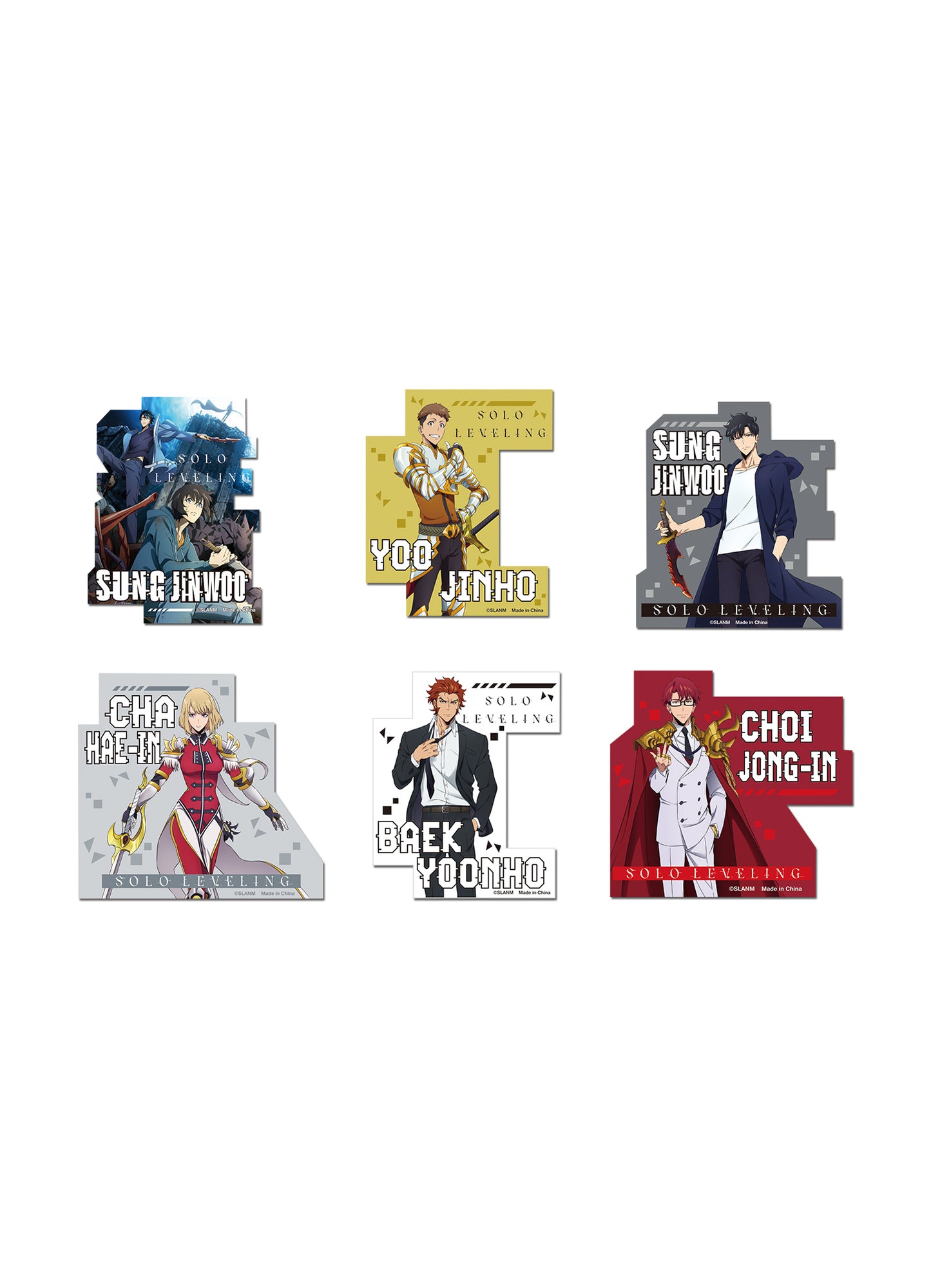 Solo Leveling - Hunters Group Die-Cut Sticker