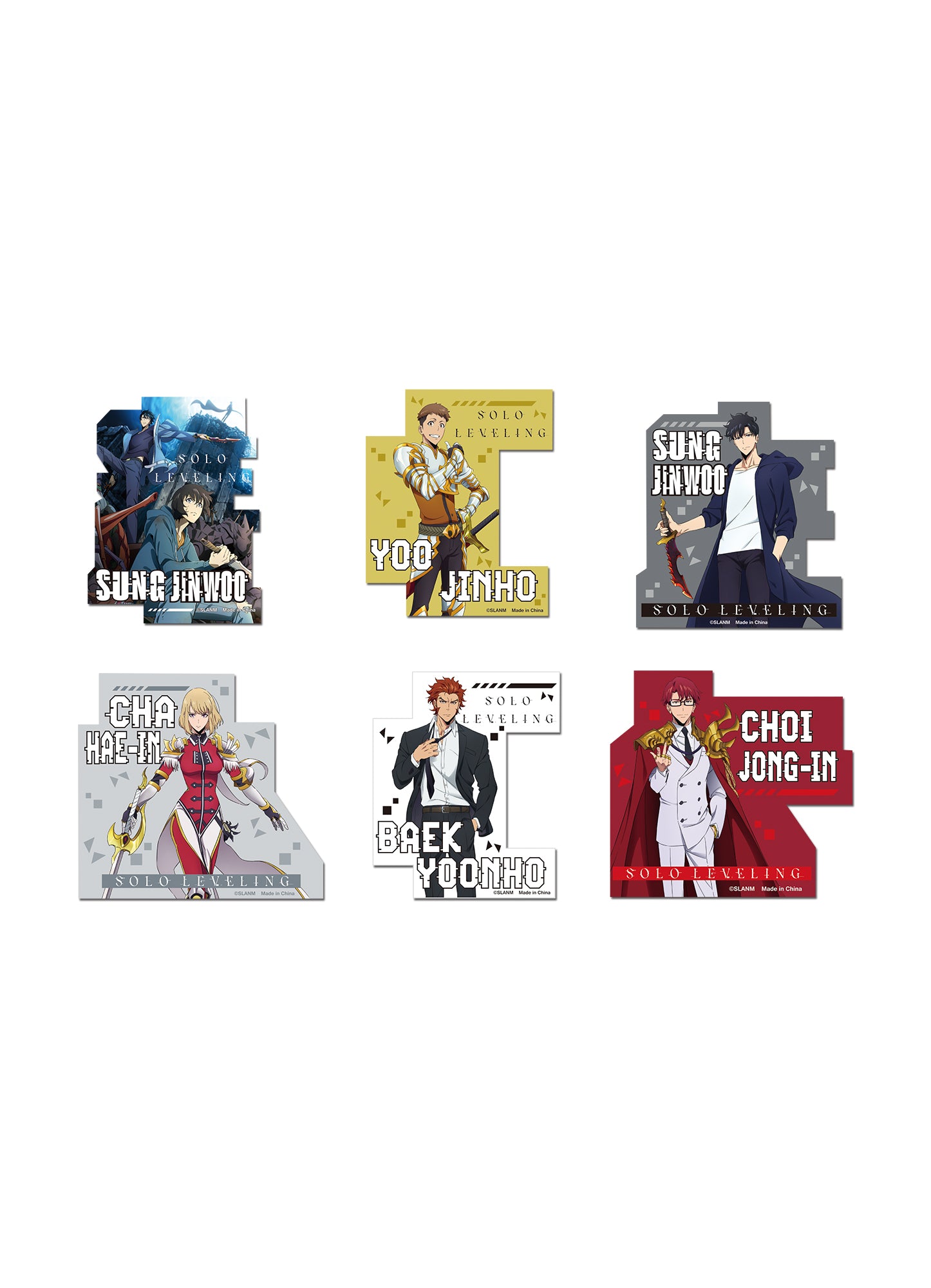 Solo Leveling - Hunters Group Die-Cut Sticker