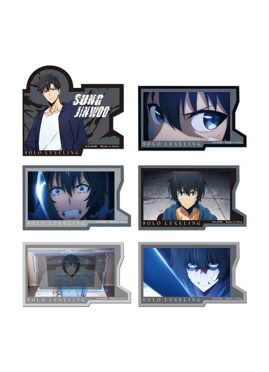 Solo Leveling - Sung Jinwoo's Different Styles Die-Cut Sticker