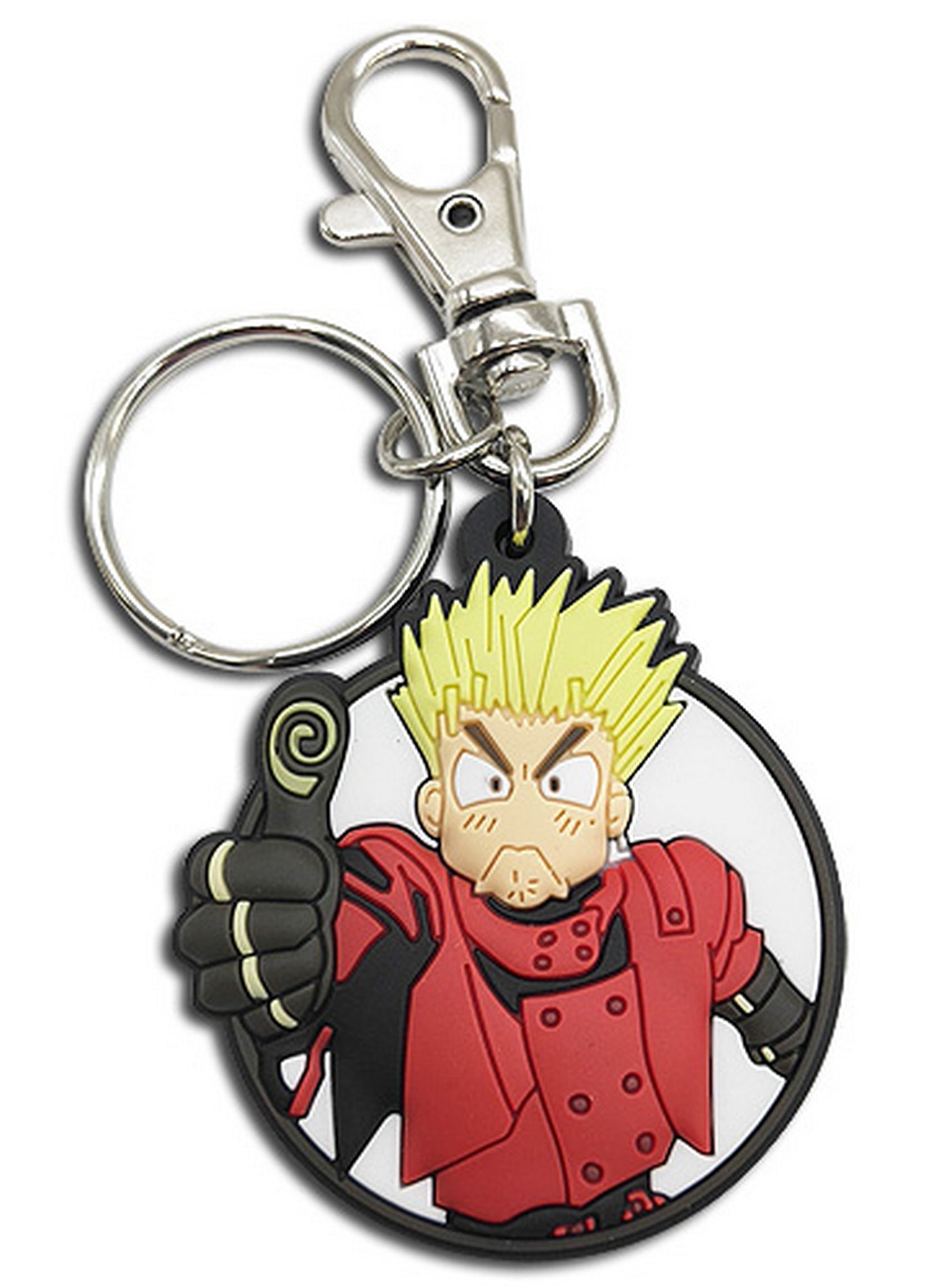 Trigun - Vash The Stampede Thumbs Up PVC Keychain