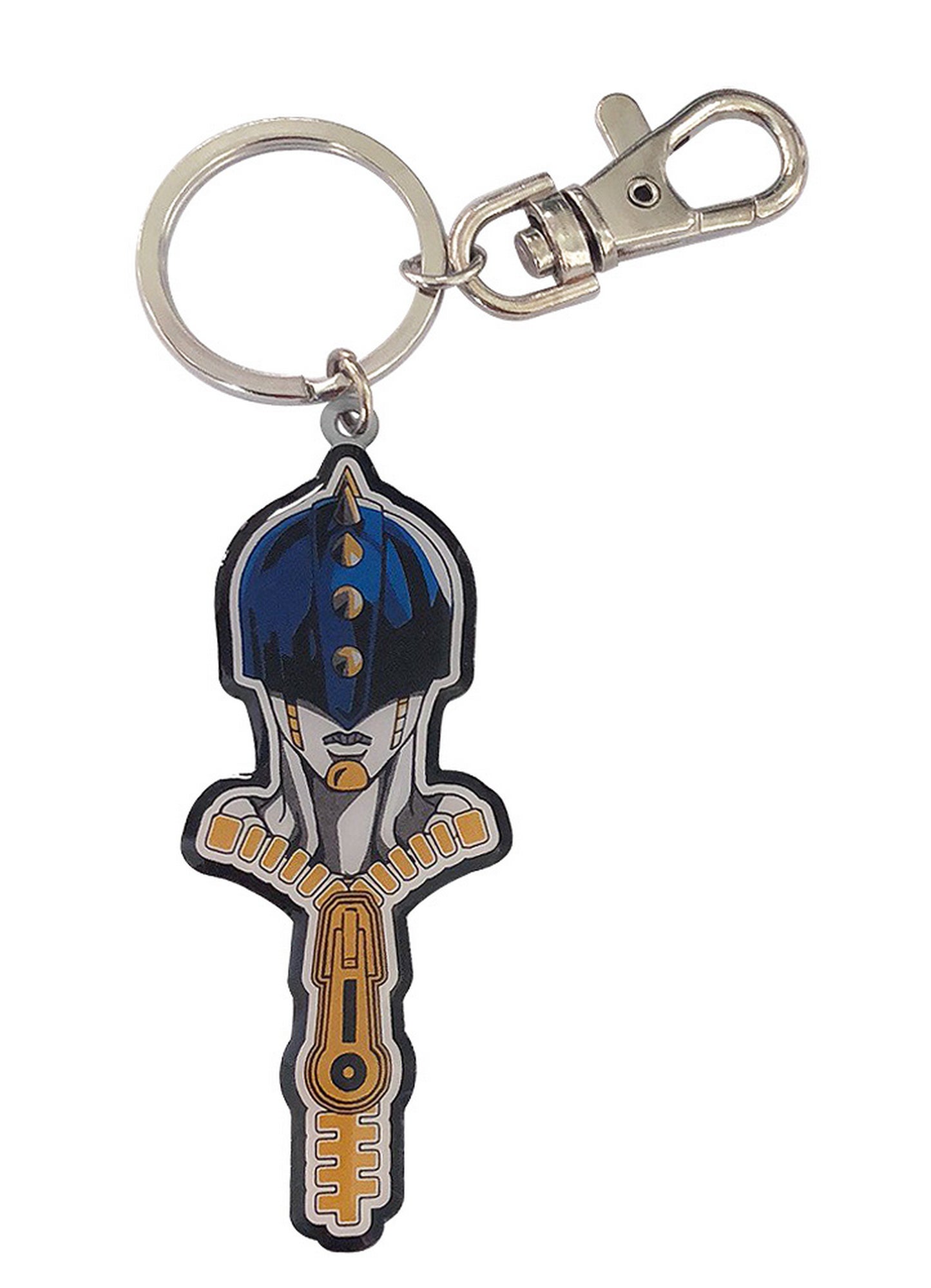 Jojos S4 - Zipper man Metal Keychain
