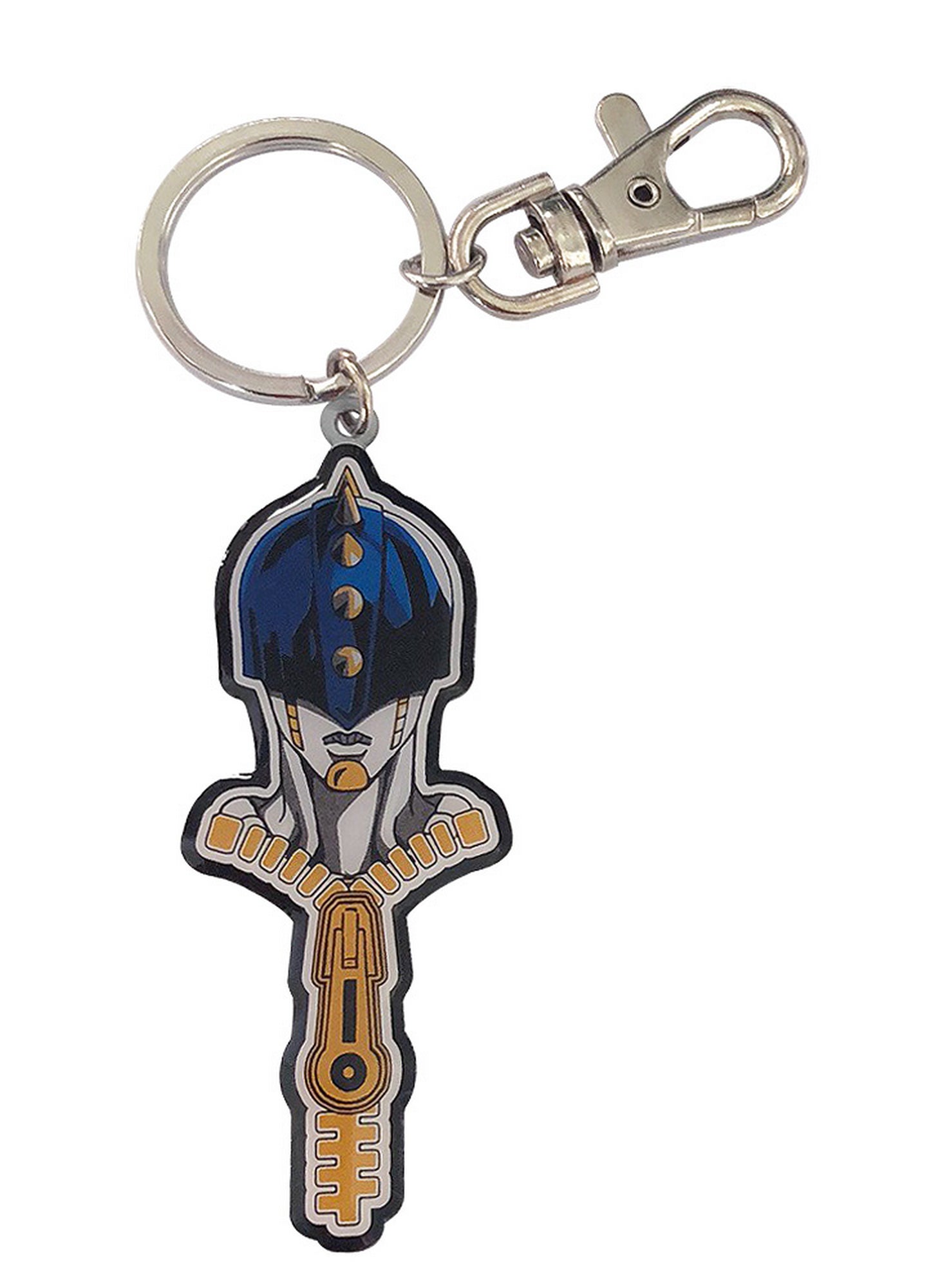 Jojos S4 - Zipper man Metal Keychain