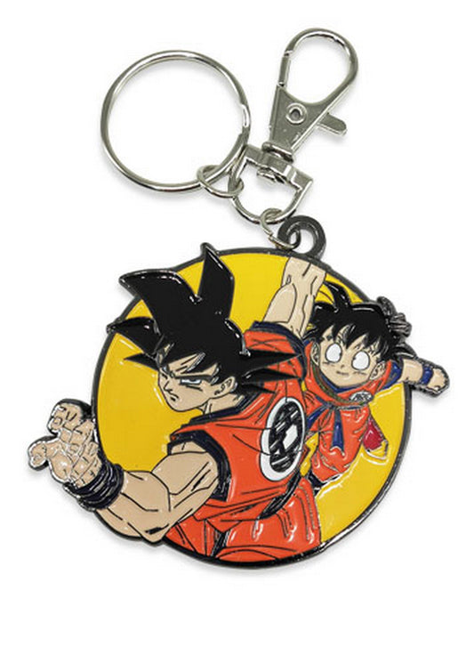 Dragon Ball Z - Son Goku & Son Gohan Metal Key Chain